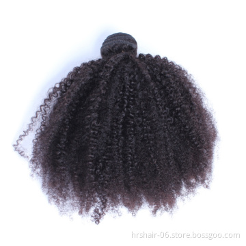 Wholesale Unprocessed Raw Afro Kinky Curly Indian Human Hair Bundles With Bundles Human Hair Extension Cuticle Aligned Hair